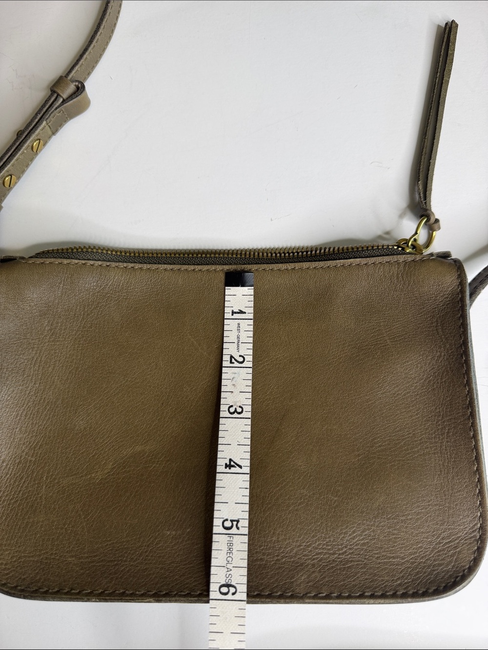 Madewell Crossbody Bag in Olive Brown - Picture 9 of 10